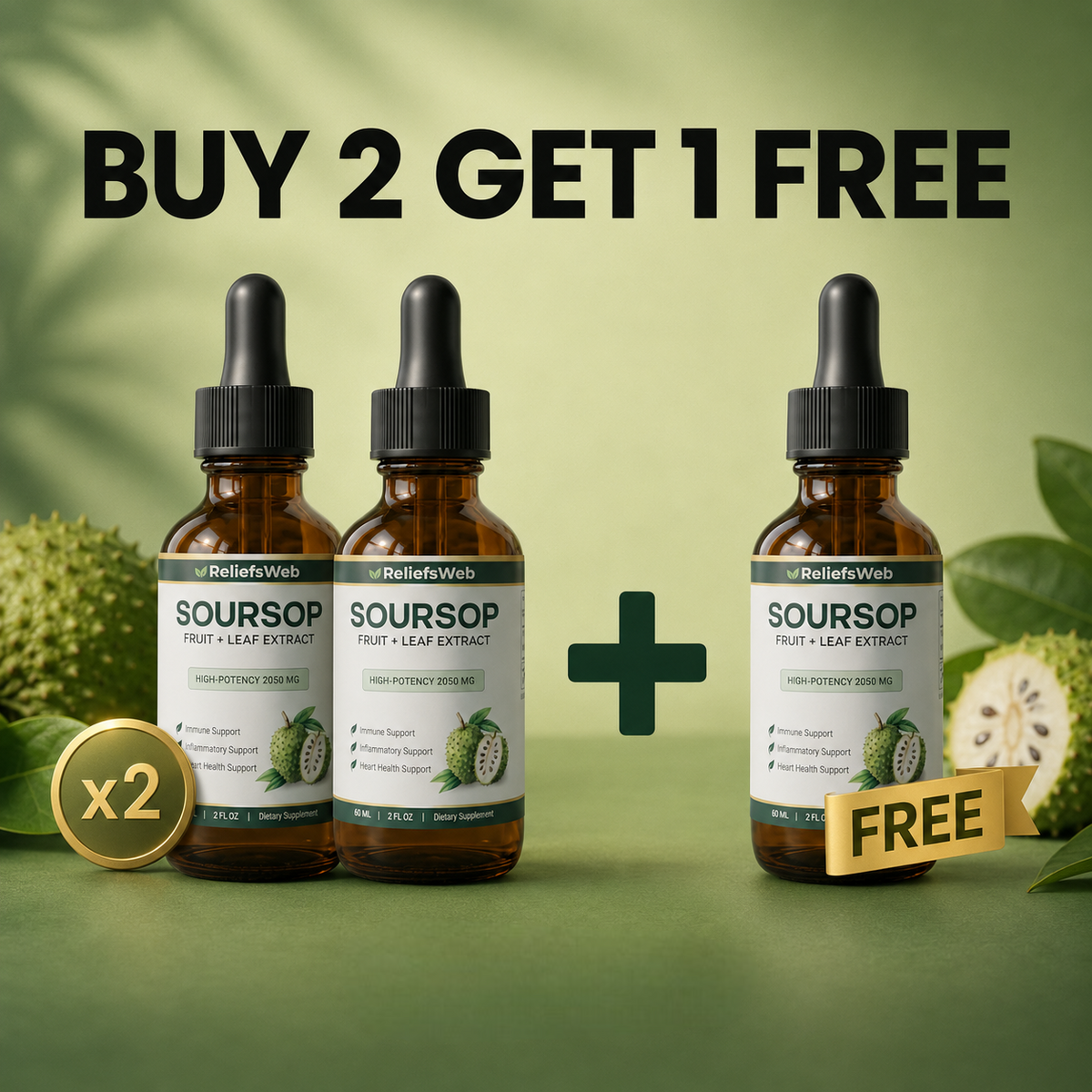 VitalSop Drops - Buy 2 get 1 free (limited time Only)