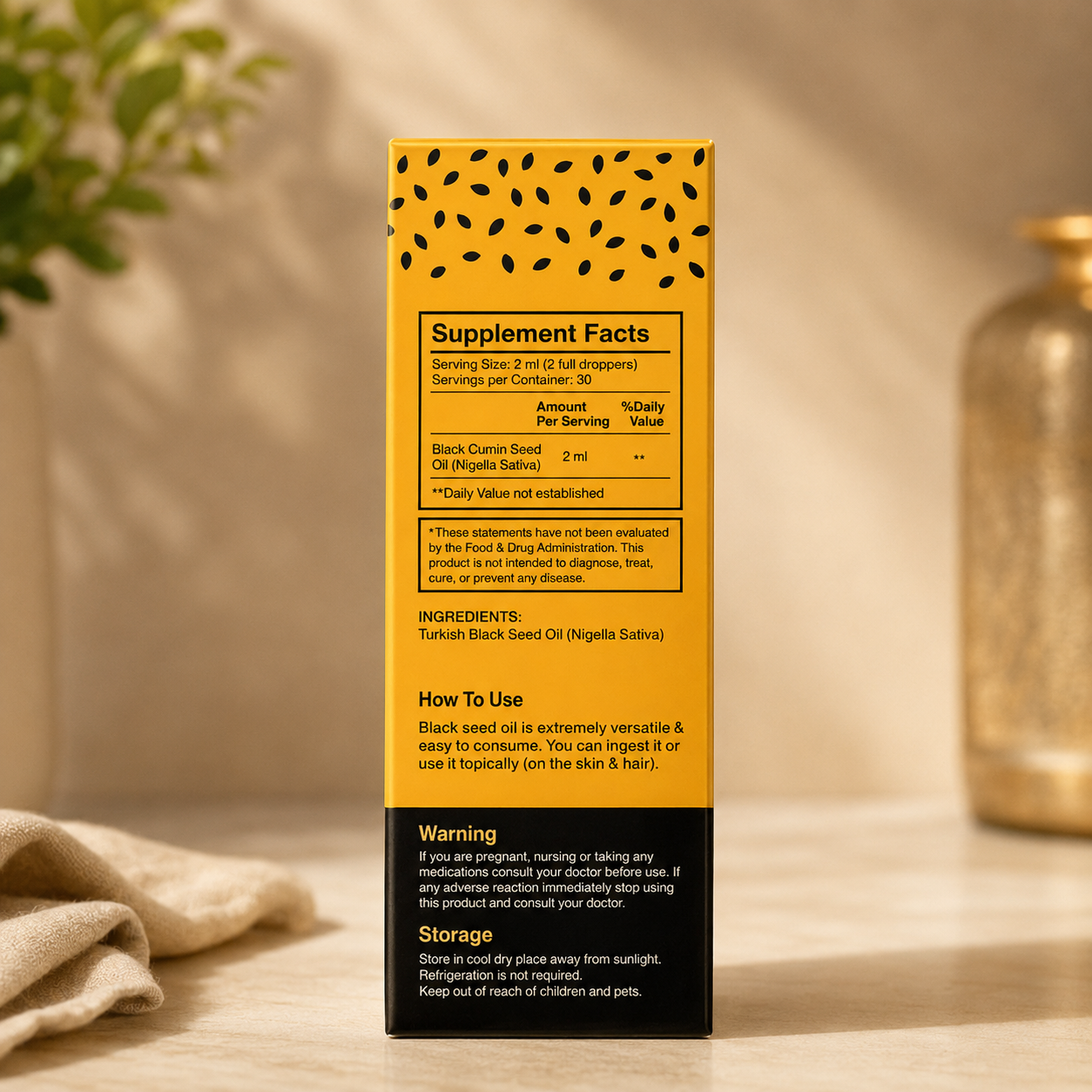 VitalFlow Black Seed Oil