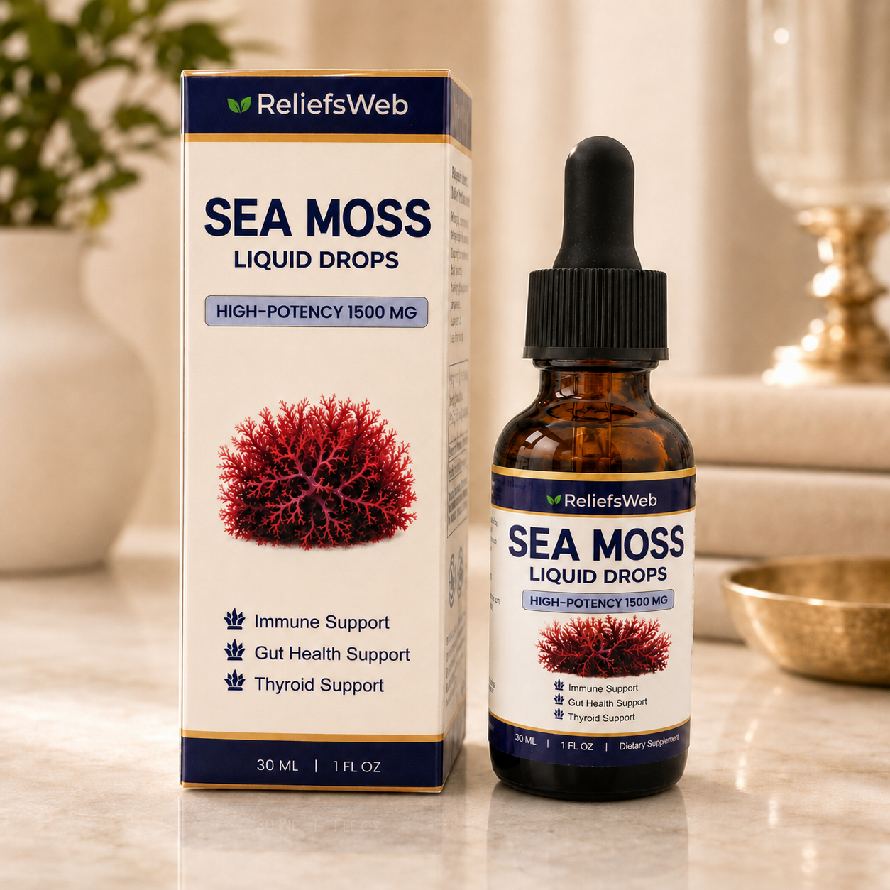 Seamoss Liquid Drops