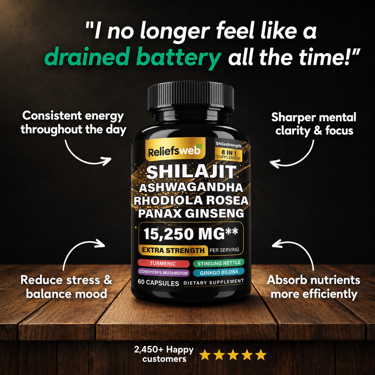 VitalityFusion Shilajit Blend
