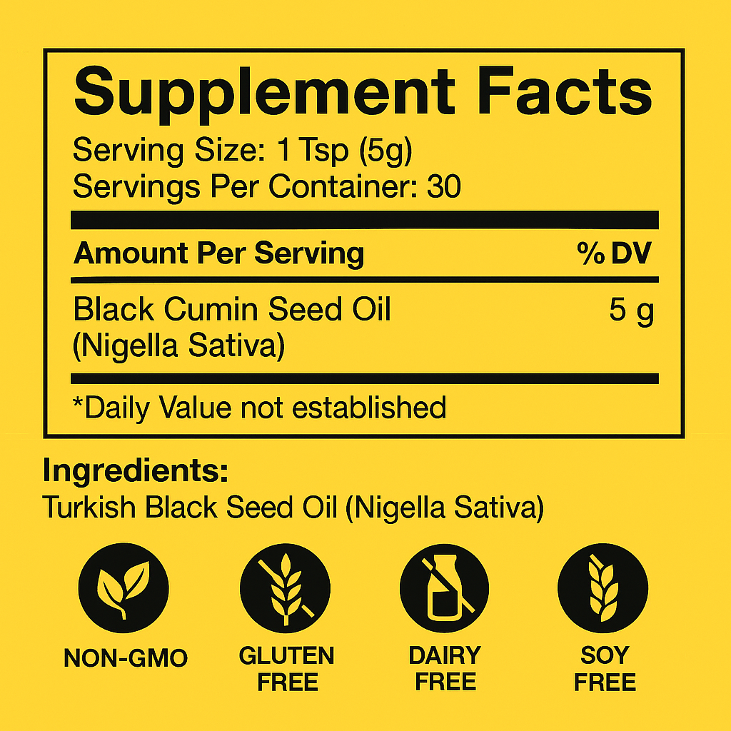 VitalFlow Black Seed Oil